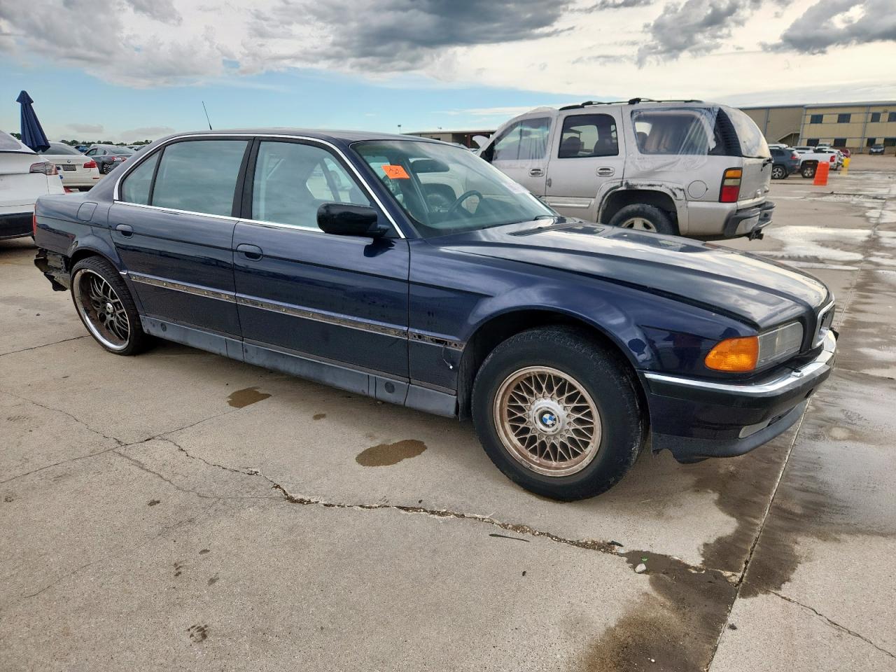 1997 Bmw 740 Il   Blue vin: WBAGJ8322VDL43008