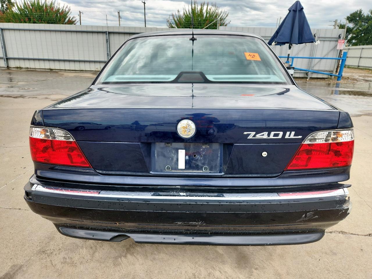 1997 Bmw 740 Il   Blue vin: WBAGJ8322VDL43008