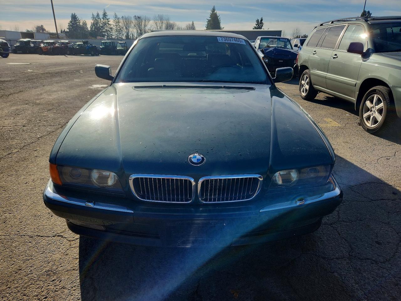 1998 Bmw 740 Il Green vin: WBAGJ8324WDM19880