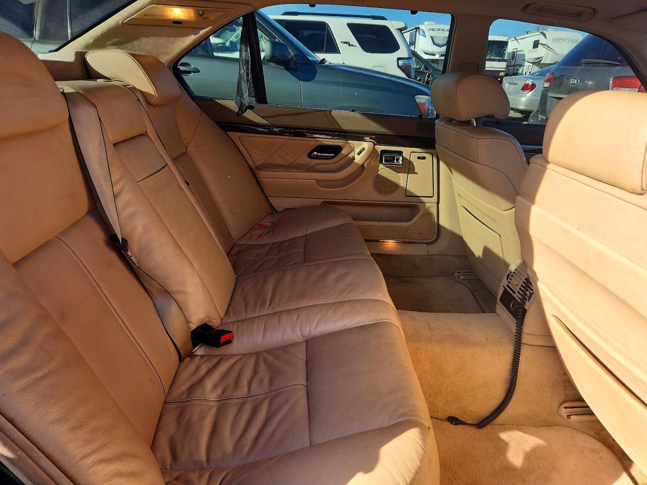 1998 Bmw 740 Il Green vin: WBAGJ8324WDM19880
