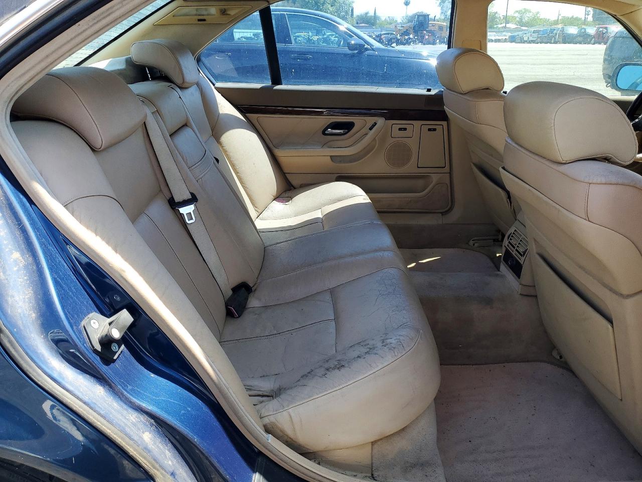 1998 Bmw 740 Il Blue vin: WBAGJ8325WDM16101