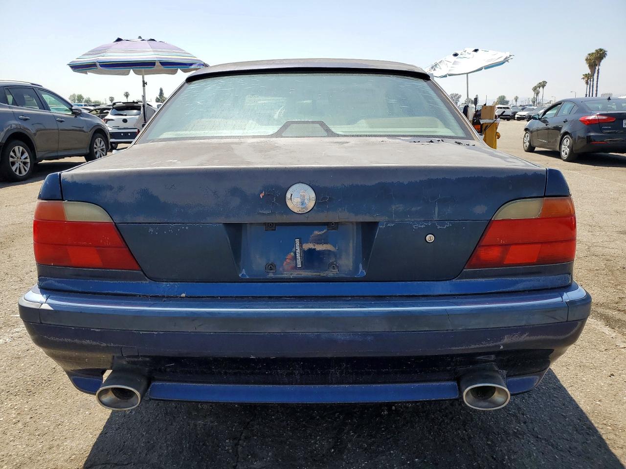 1998 Bmw 740 Il Blue vin: WBAGJ8325WDM16101