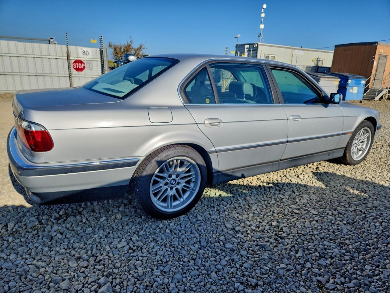 1998 Bmw 740 Il Silver vin: WBAGJ8327WDM19095