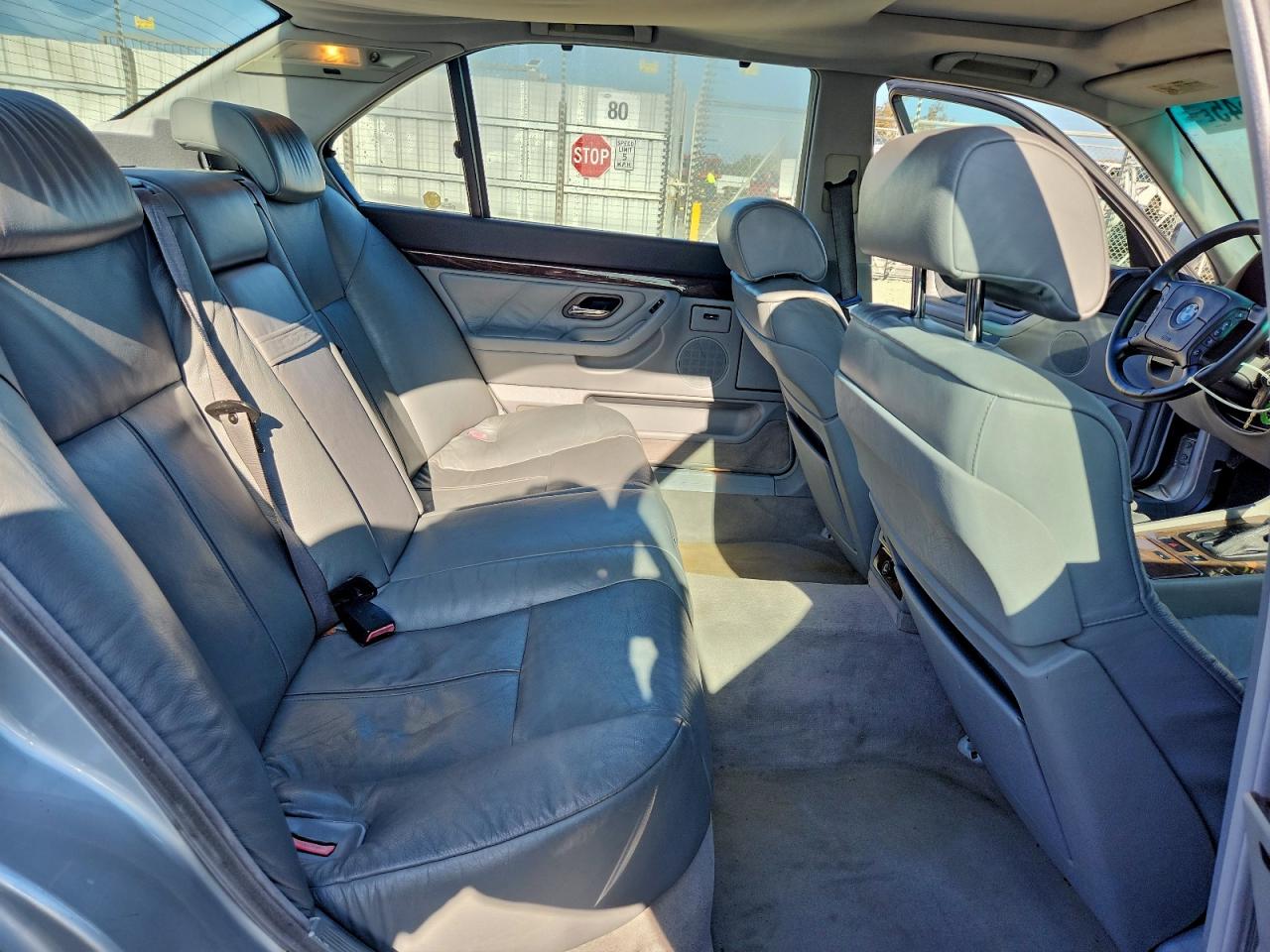 1998 Bmw 740 Il Silver vin: WBAGJ8327WDM19095