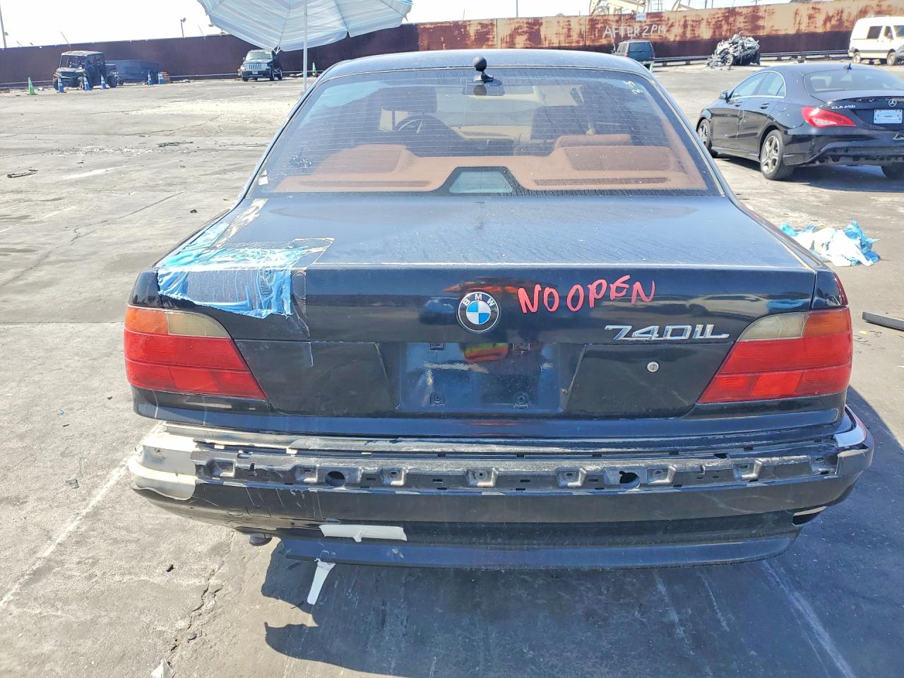 1997 Bmw 740 Il Blue vin: WBAGJ8328VDM03762