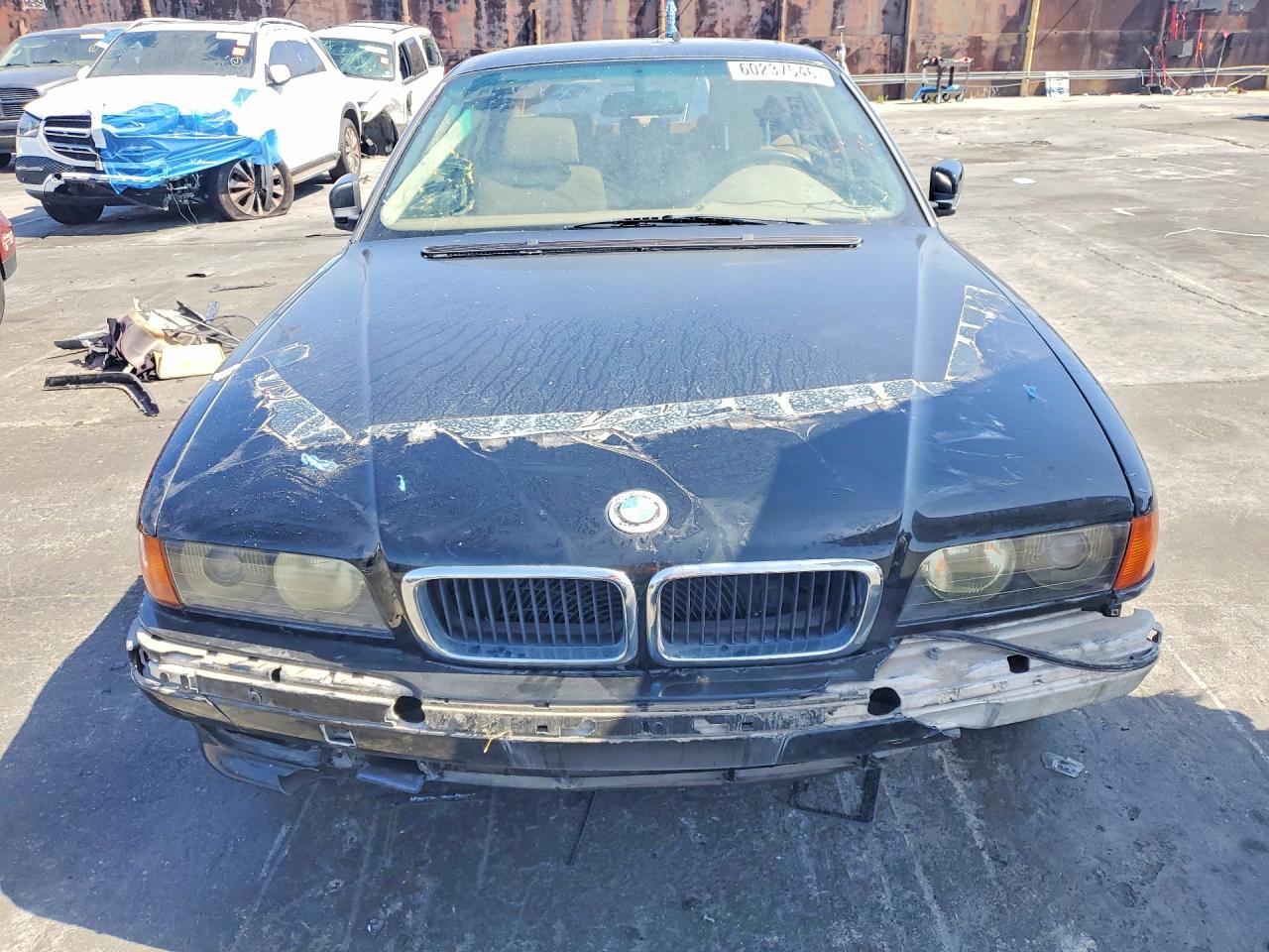 1997 Bmw 740 Il Blue vin: WBAGJ8328VDM03762