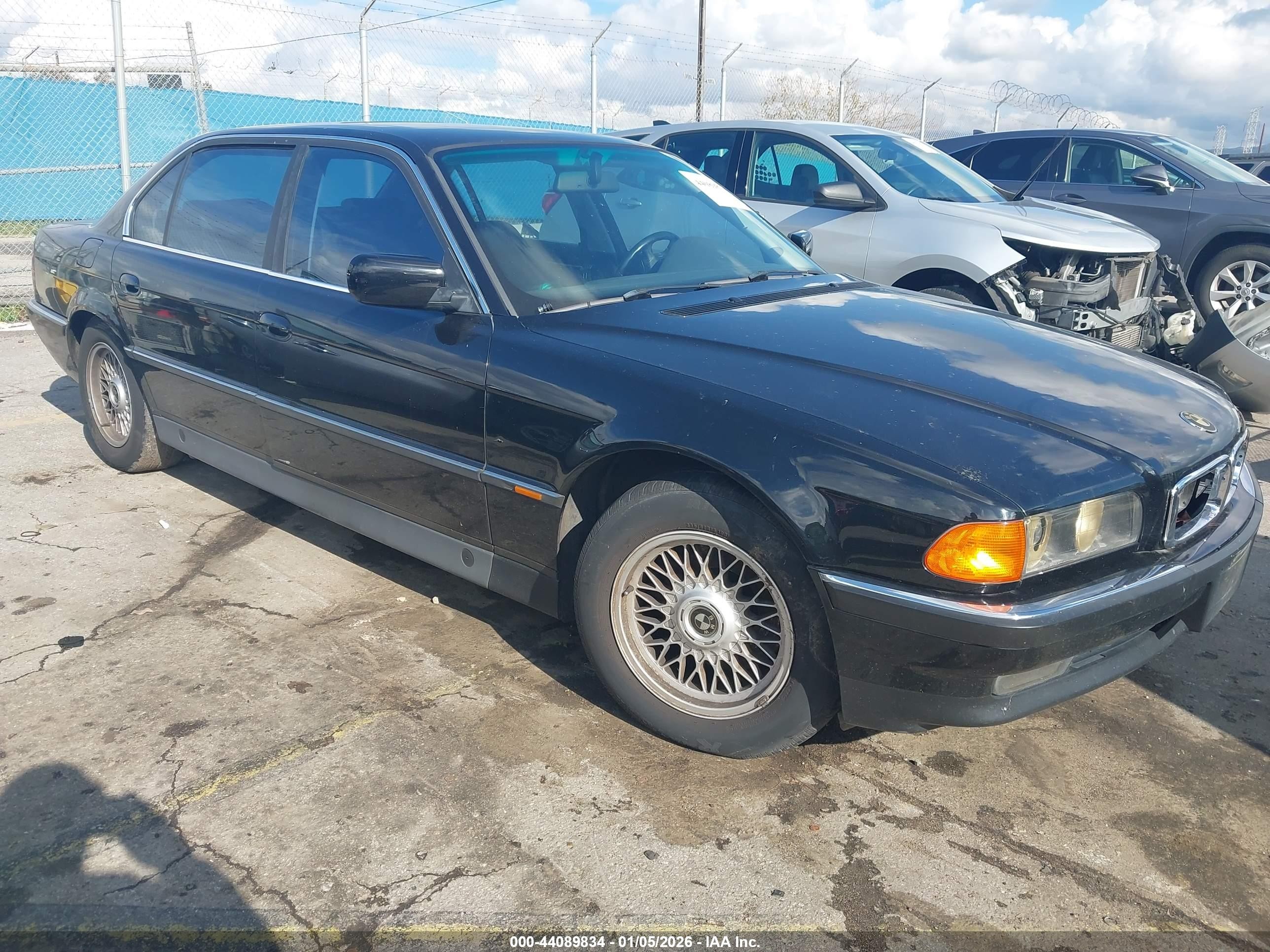 1997 Bmw 740il   Black vin: WBAGJ8329VDM01759