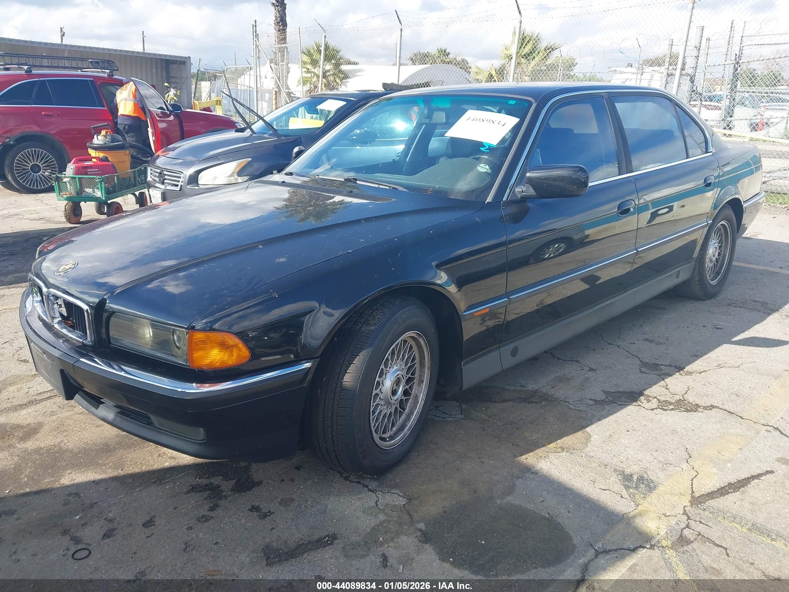 1997 Bmw 740il   Black vin: WBAGJ8329VDM01759
