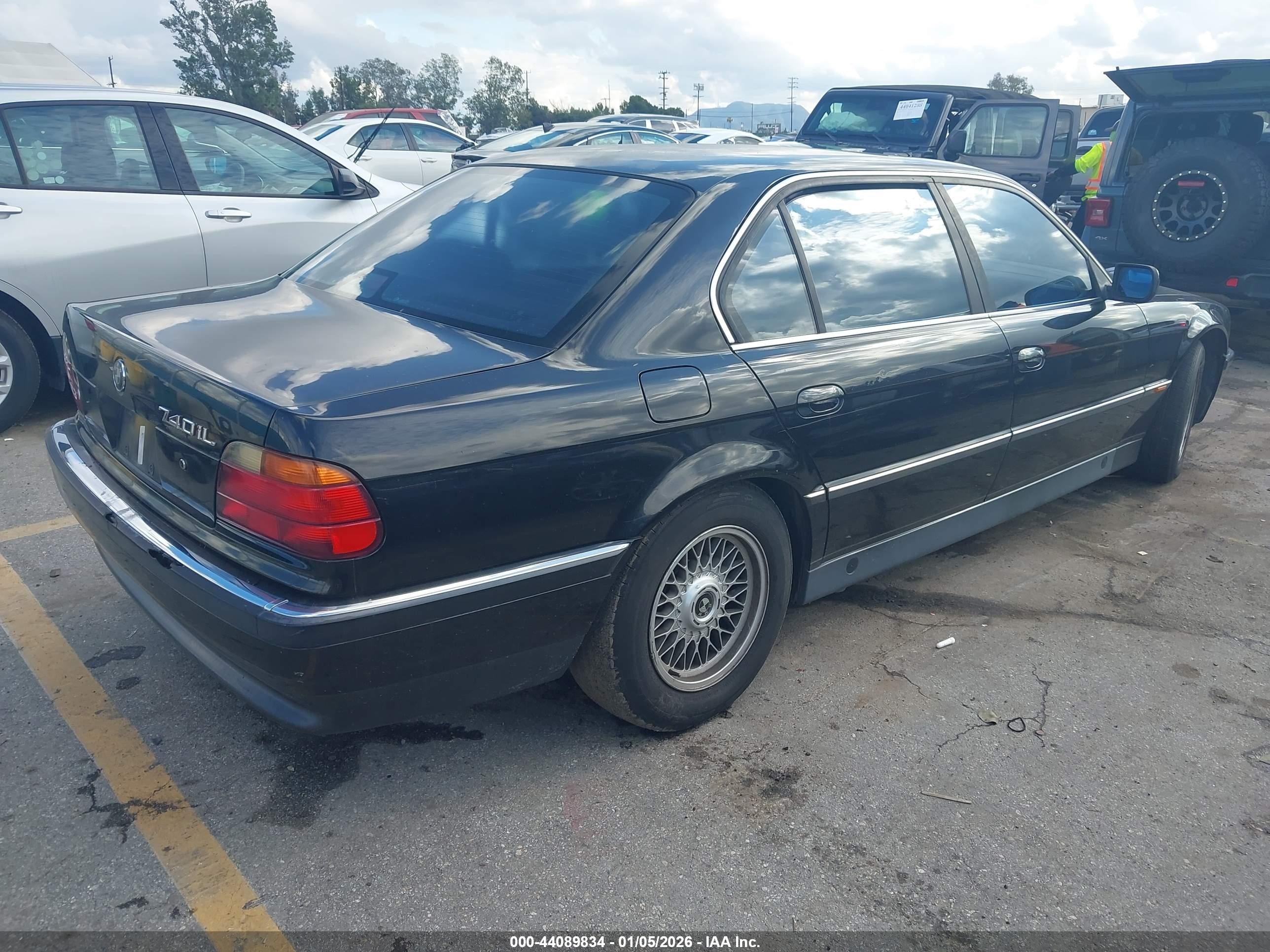 1997 Bmw 740il   Black vin: WBAGJ8329VDM01759