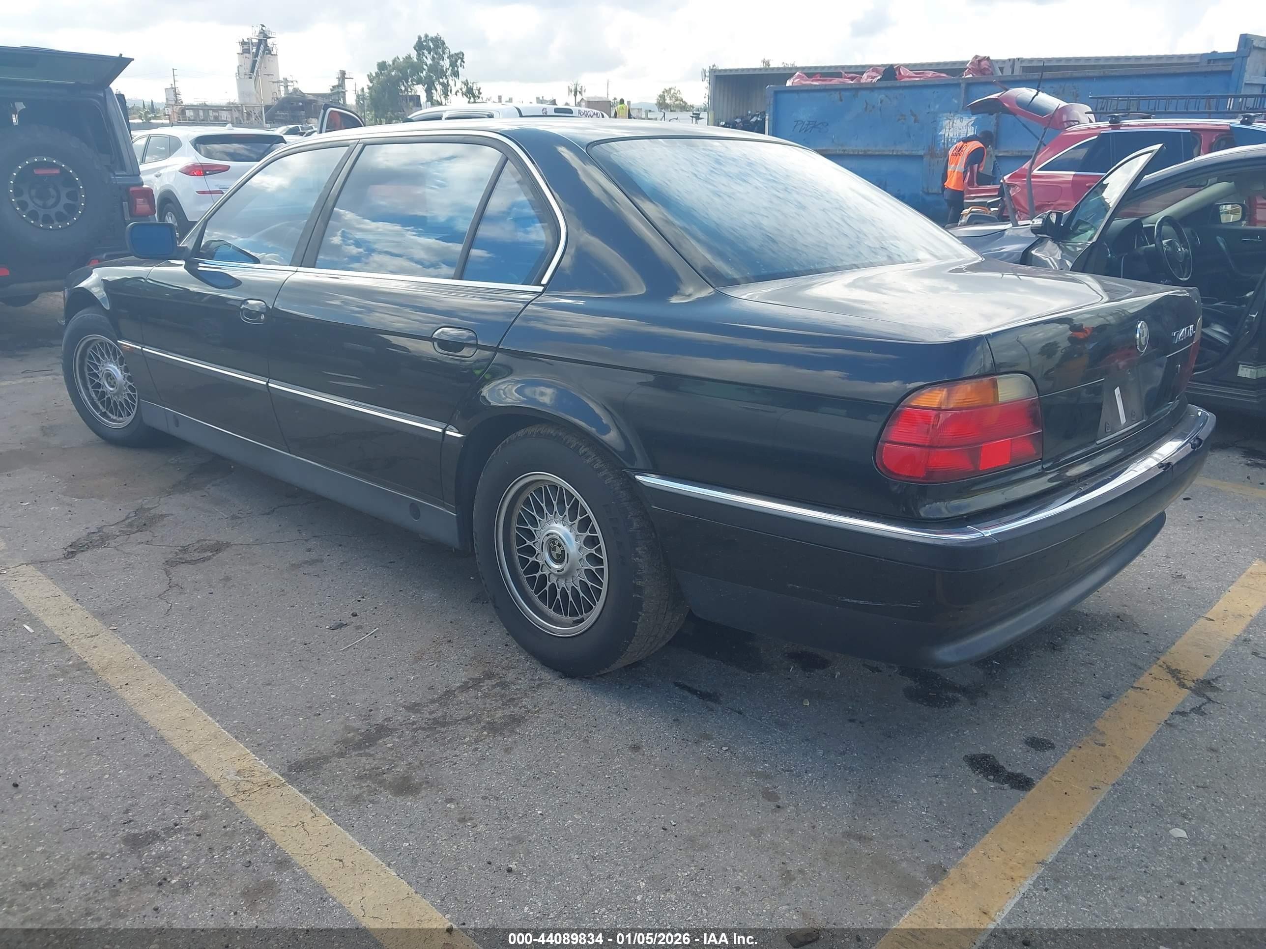1997 Bmw 740il   Black vin: WBAGJ8329VDM01759