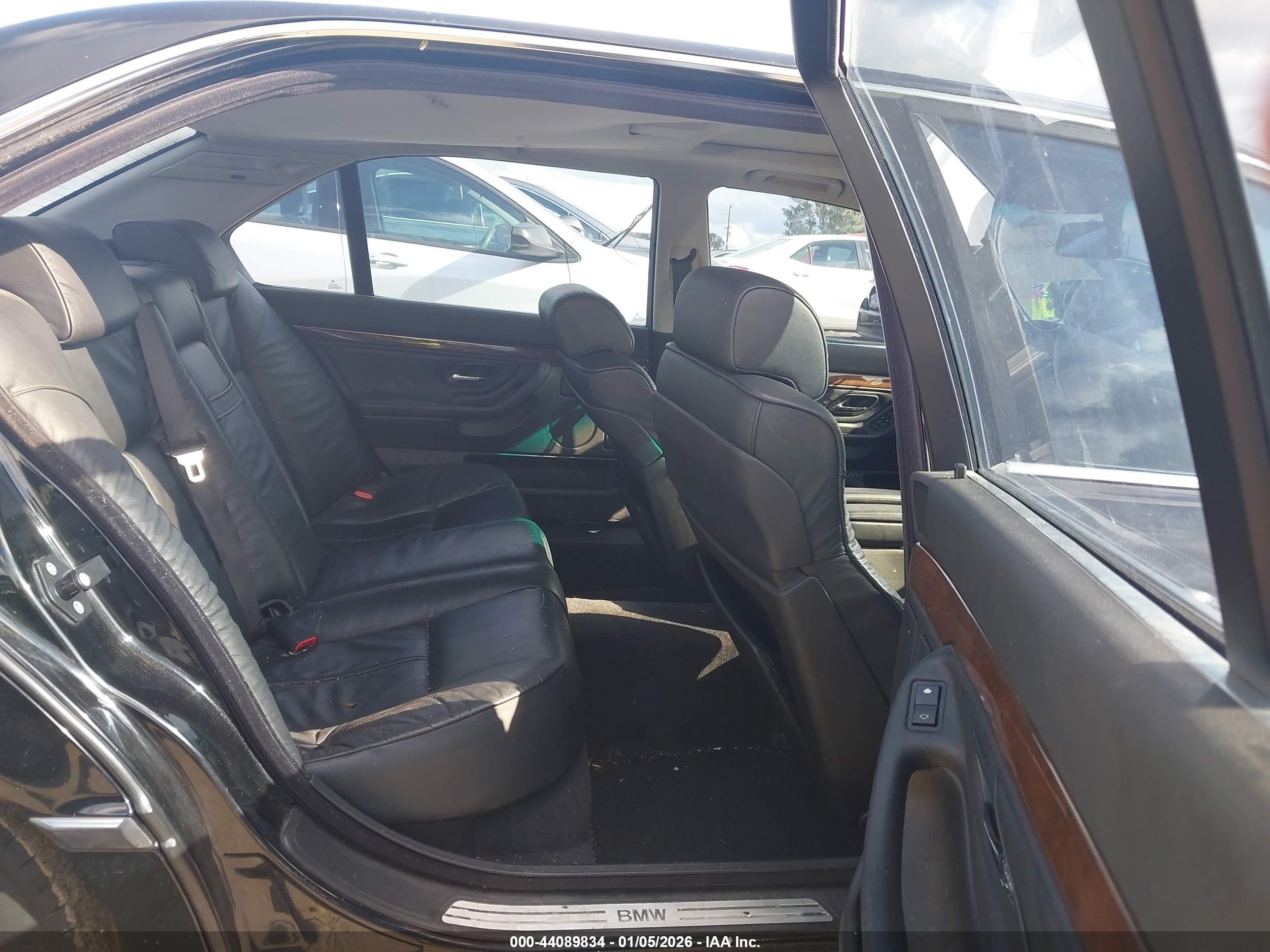 1997 Bmw 740il   Black vin: WBAGJ8329VDM01759