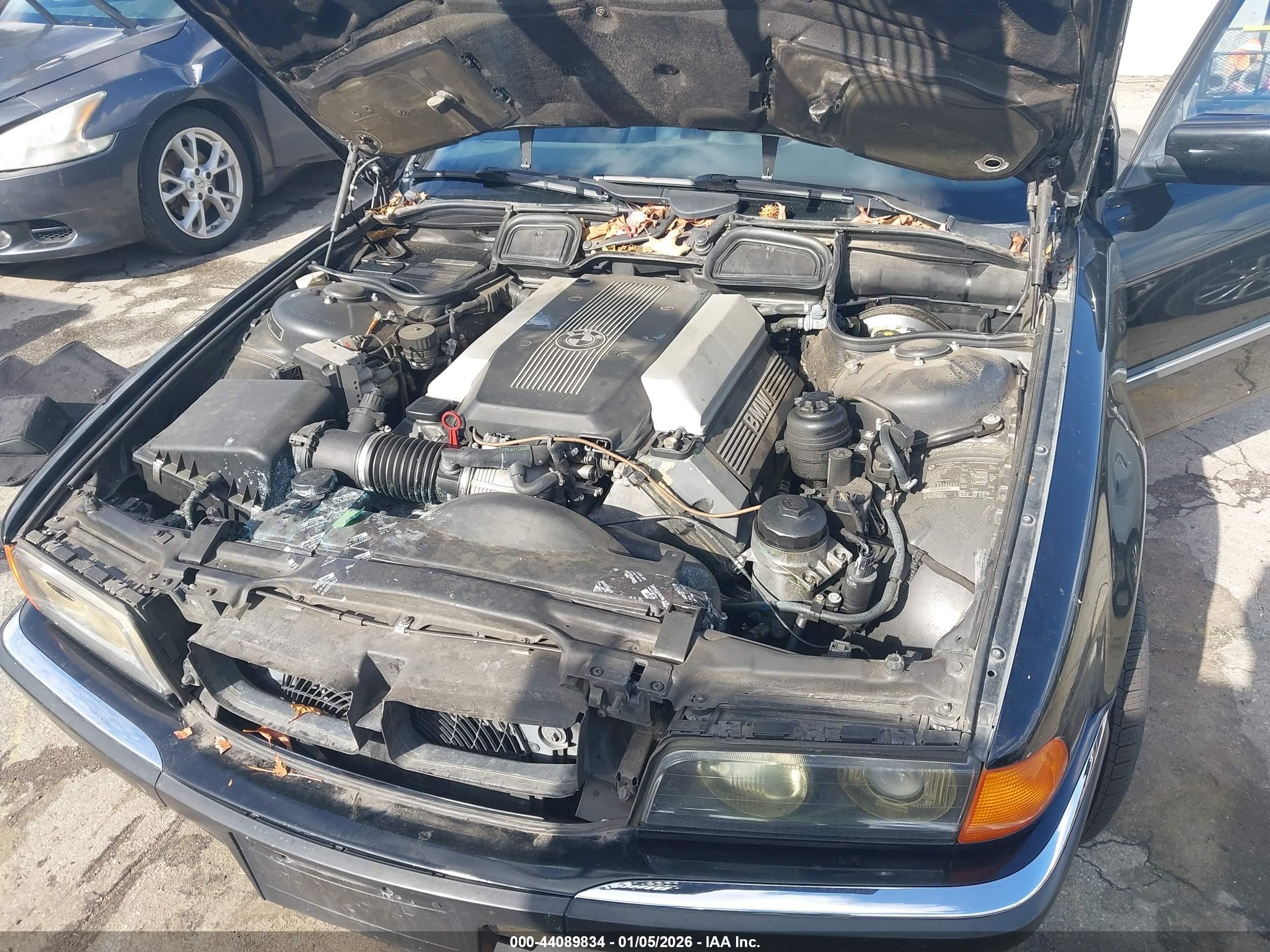1997 Bmw 740il   Black vin: WBAGJ8329VDM01759