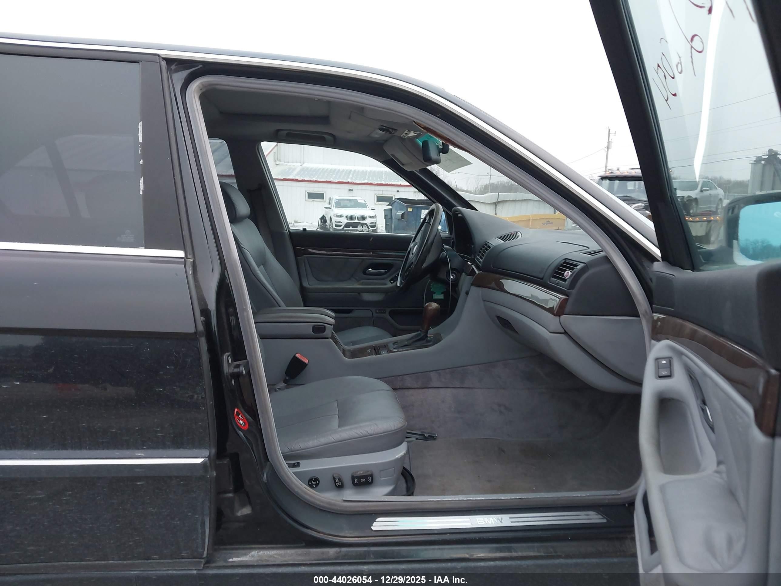1997 Bmw 740il   Black vin: WBAGJ8329VDM04385