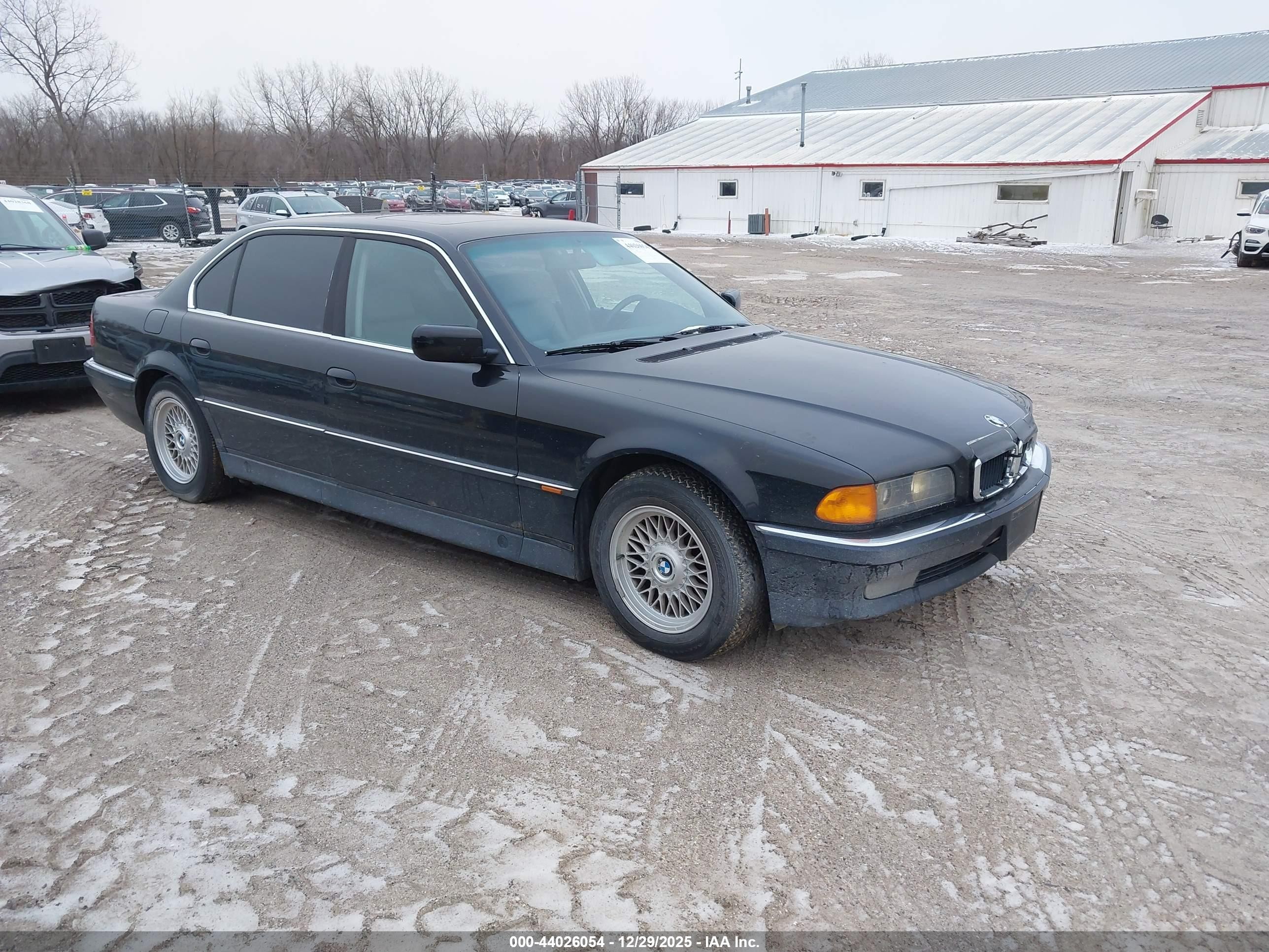 1997 Bmw 740il   Black vin: WBAGJ8329VDM04385