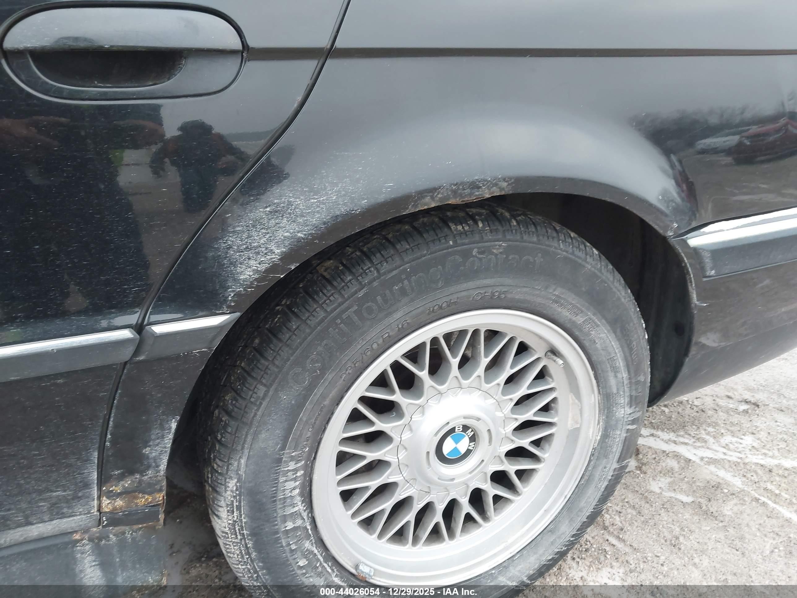 1997 Bmw 740il   Black vin: WBAGJ8329VDM04385