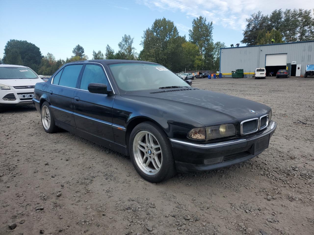 1998 Bmw 740 Il Black vin: WBAGJ8329WDM19325