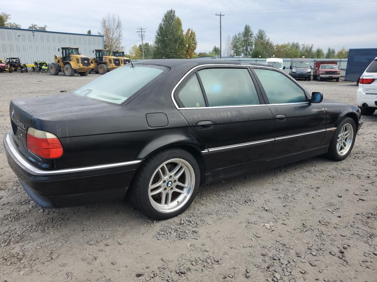 1998 Bmw 740 Il Black vin: WBAGJ8329WDM19325