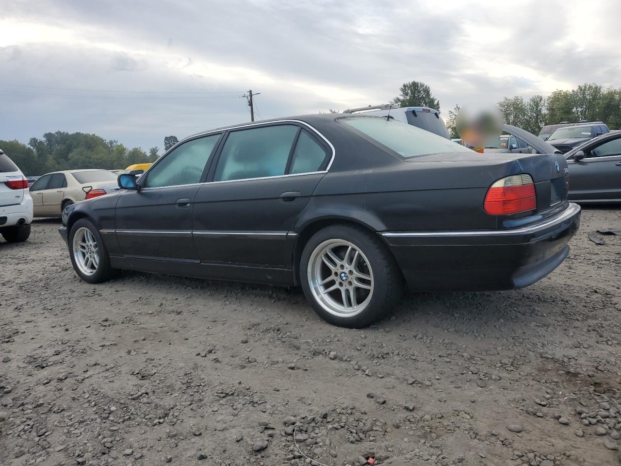 1998 Bmw 740 Il Black vin: WBAGJ8329WDM19325