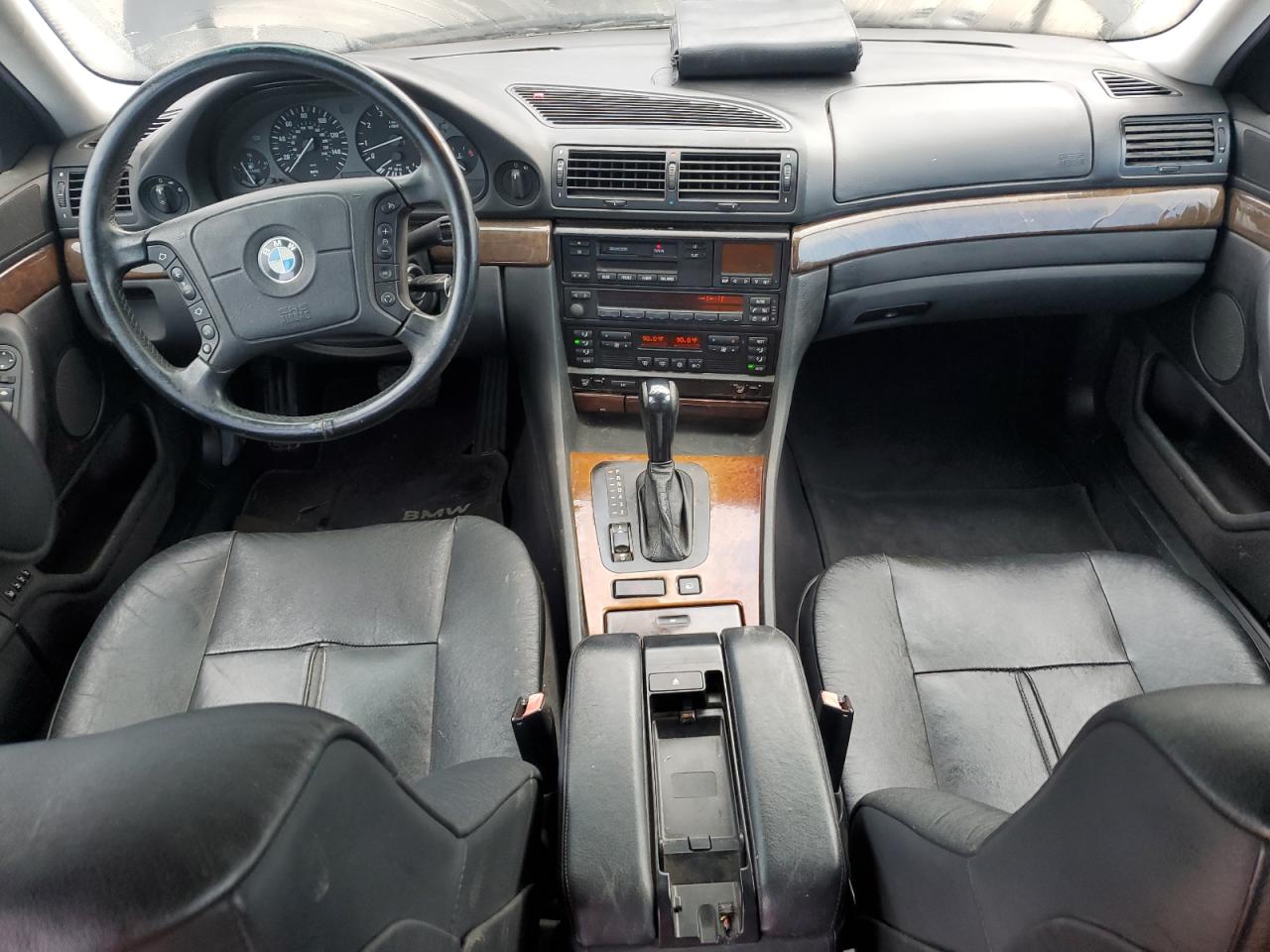 1998 Bmw 740 Il Black vin: WBAGJ8329WDM19325