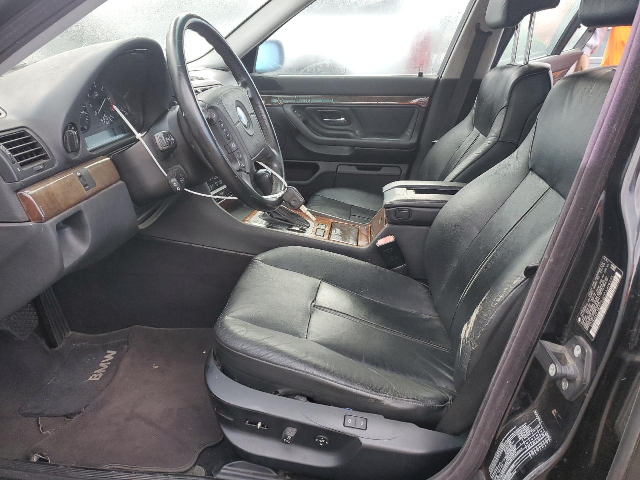 1998 Bmw 740 Il Black vin: WBAGJ8329WDM19325