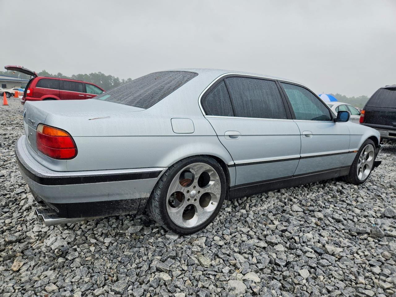 1998 Bmw 740 Il Silver vin: WBAGJ832XWDM16451