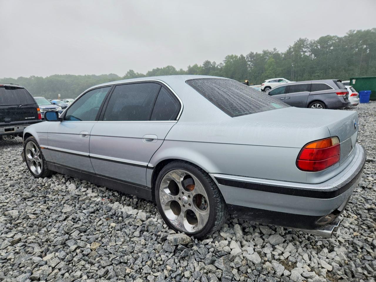 1998 Bmw 740 Il Silver vin: WBAGJ832XWDM16451
