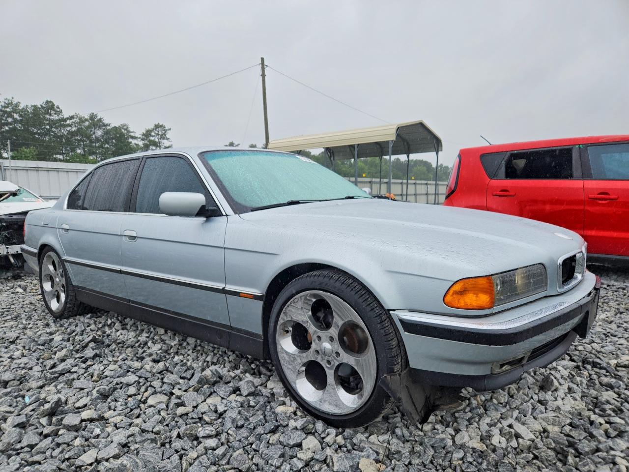 1998 Bmw 740 Il Silver vin: WBAGJ832XWDM16451
