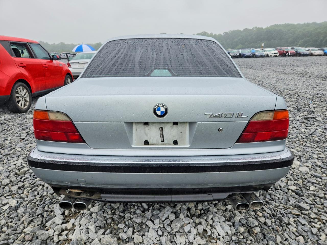 1998 Bmw 740 Il Silver vin: WBAGJ832XWDM16451