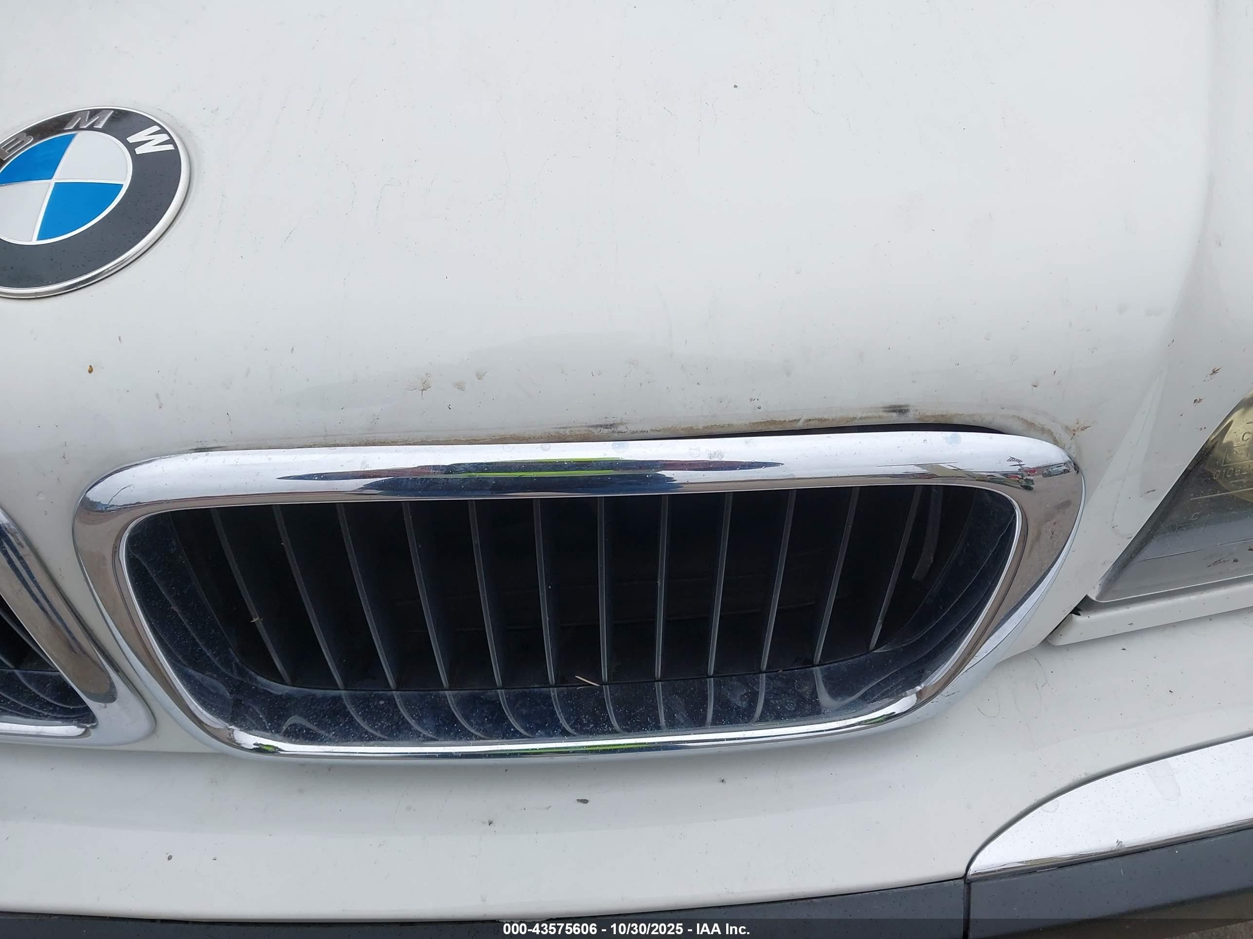 1998 Bmw 740il   Белый vin: WBAGJ832XWDM20905