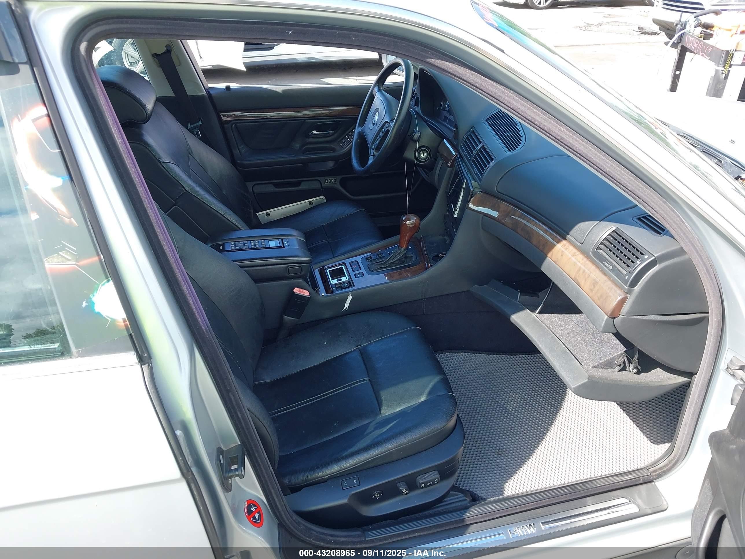 1998 Bmw 740il   Gray vin: WBAGJ832XWDM22461
