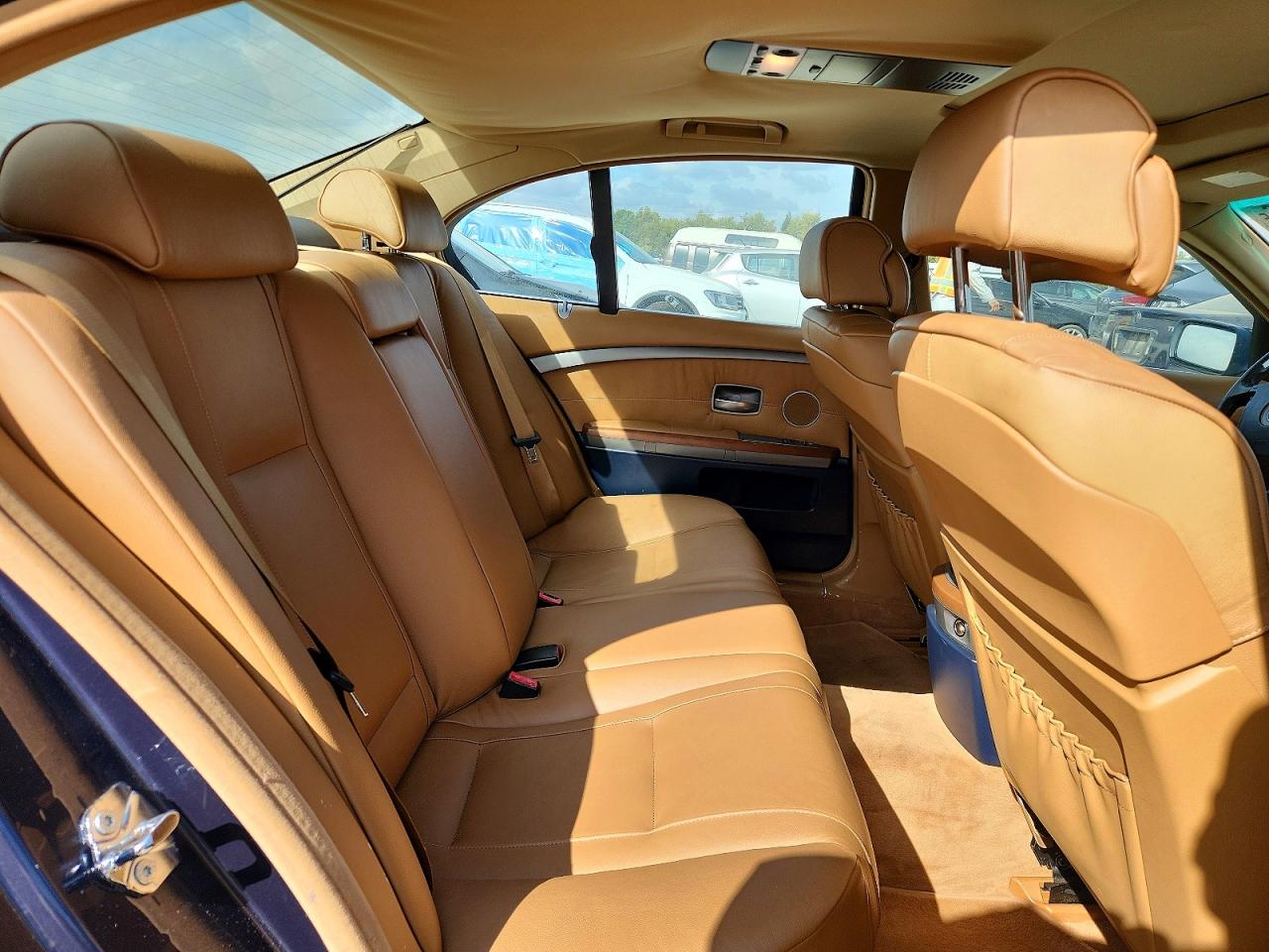 2002 Bmw 745 I Blue vin: WBAGL63402DP50210