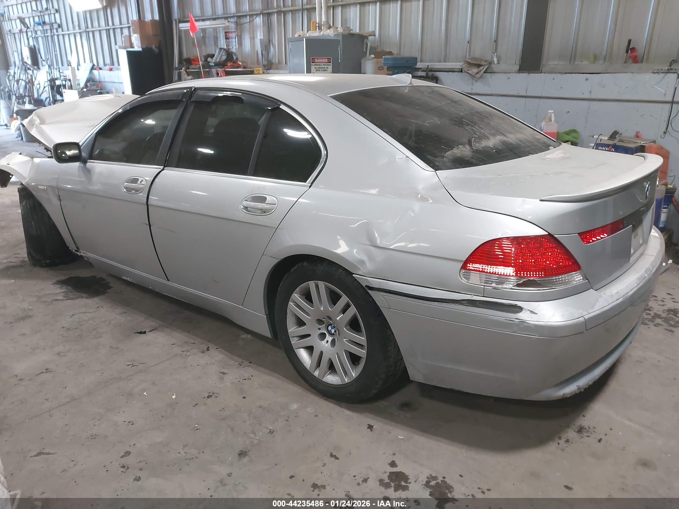 2002 Bmw 745i   vin: WBAGL63402DP52555