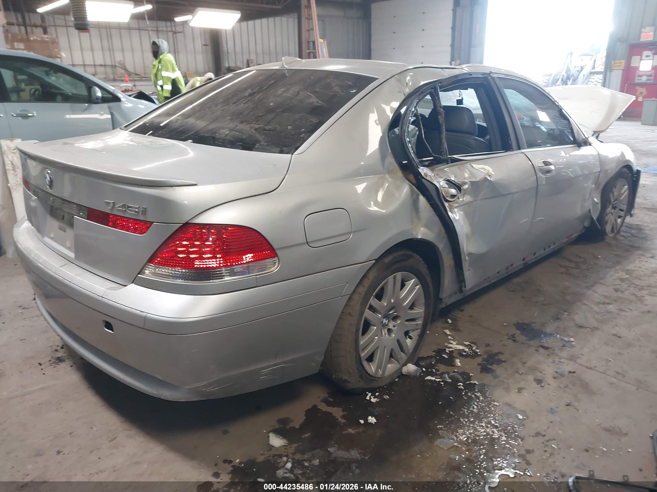 2002 Bmw 745i   vin: WBAGL63402DP52555