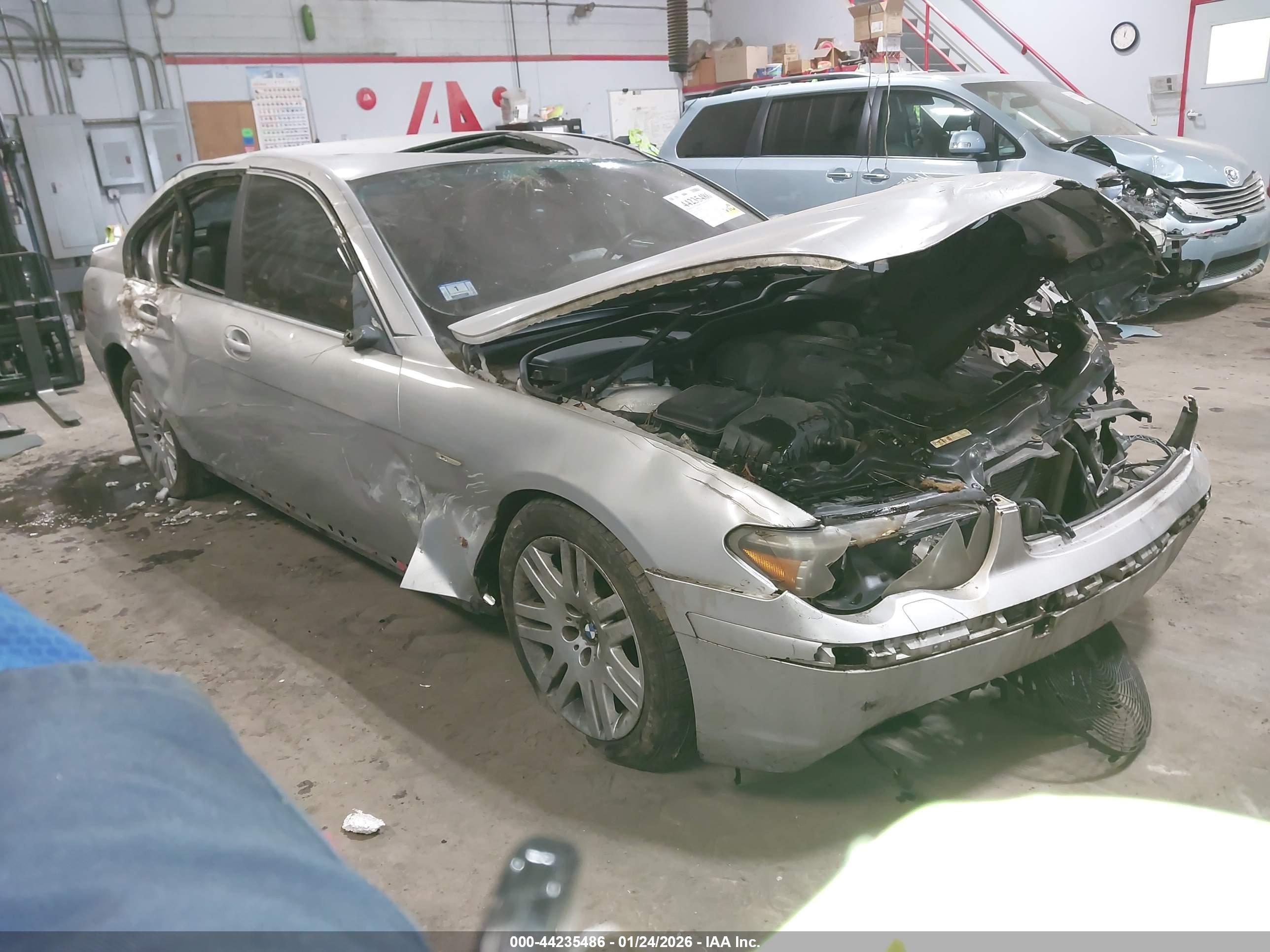 2002 Bmw 745i   vin: WBAGL63402DP52555