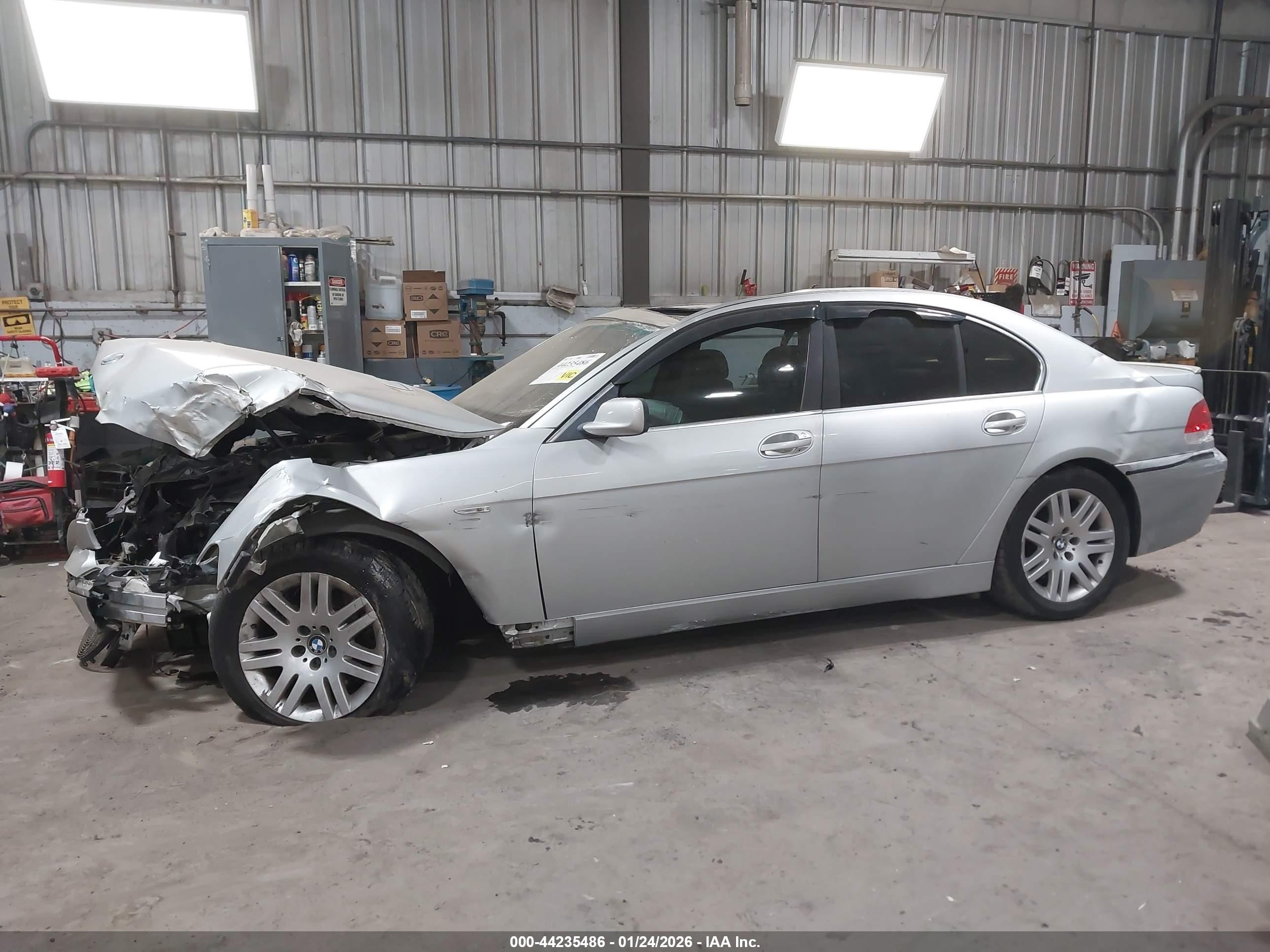 2002 Bmw 745i   vin: WBAGL63402DP52555