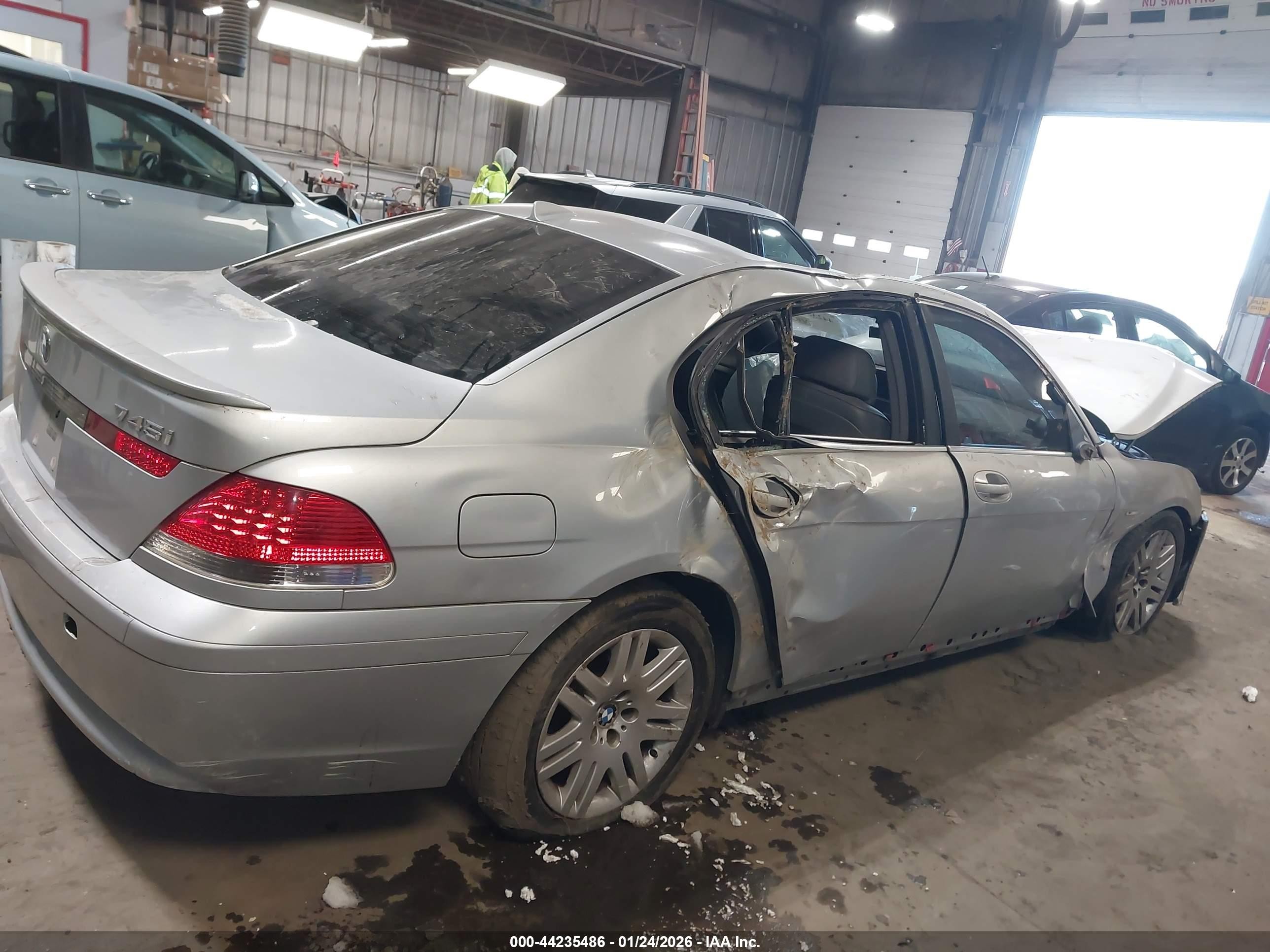 2002 Bmw 745i   vin: WBAGL63402DP52555