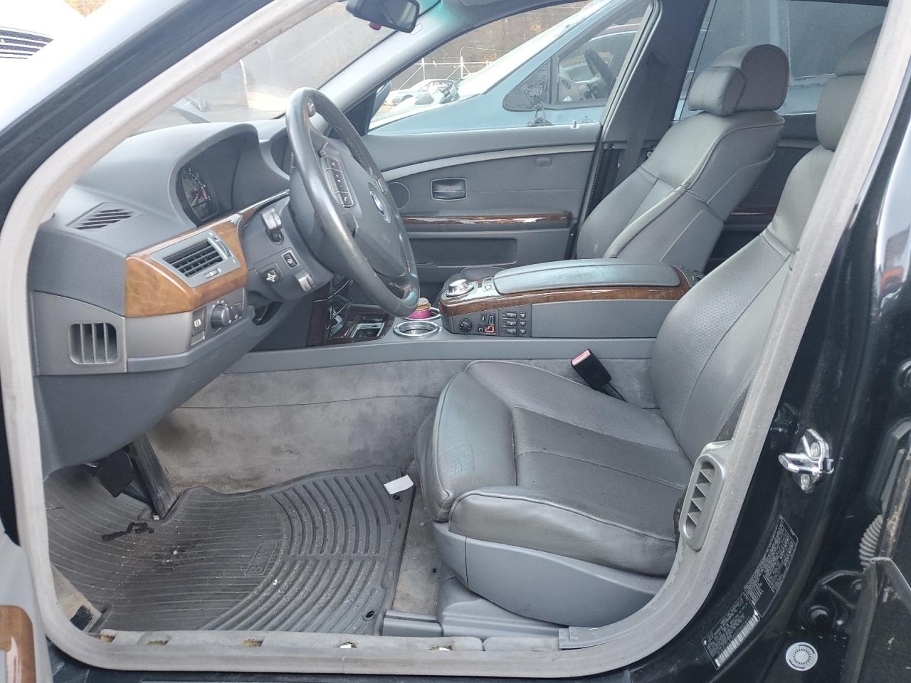 2003 Bmw 745 I Black vin: WBAGL63403DP62634