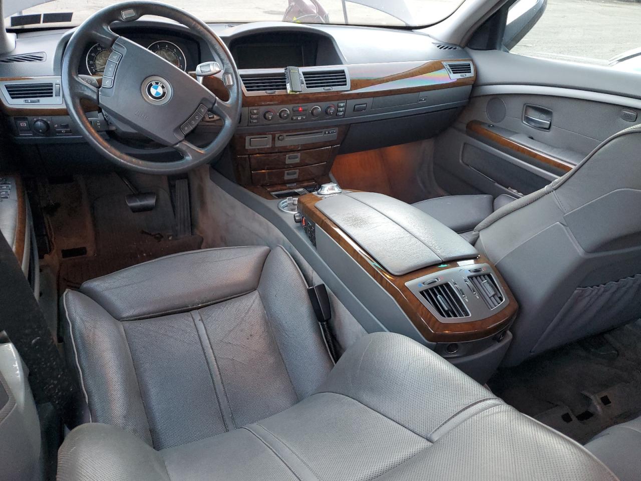 2003 Bmw 745 I Black vin: WBAGL63403DP62634
