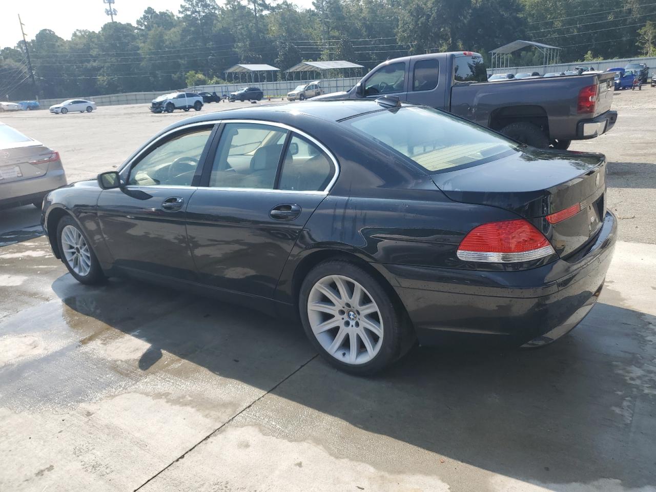 2003 Bmw 745 I Black vin: WBAGL63403DP67350