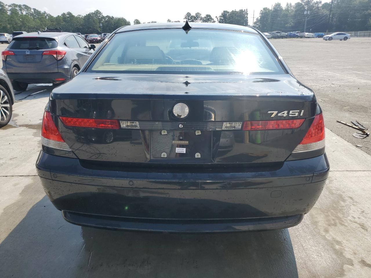 2003 Bmw 745 I Black vin: WBAGL63403DP67350