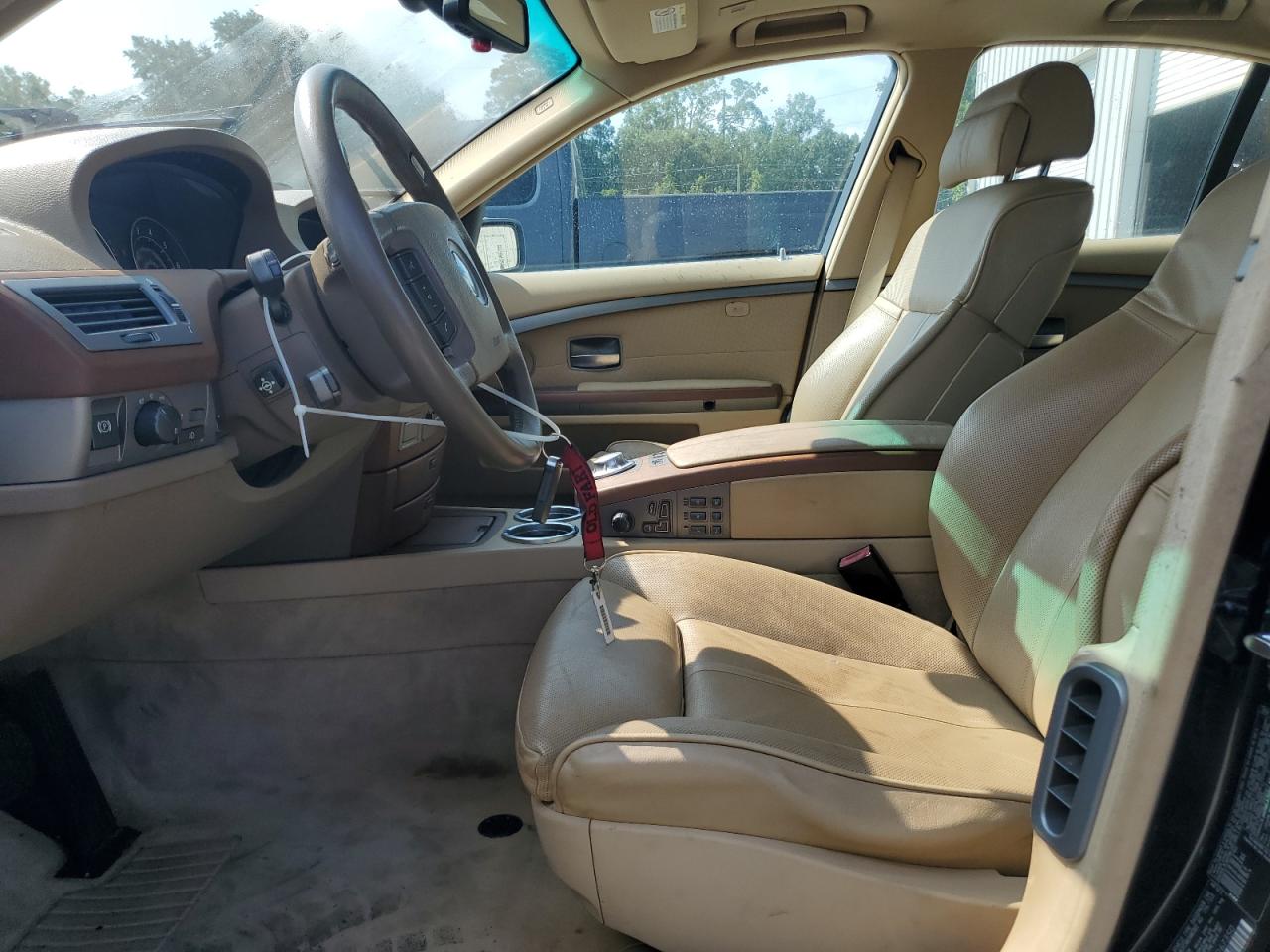 2003 Bmw 745 I Black vin: WBAGL63403DP67350