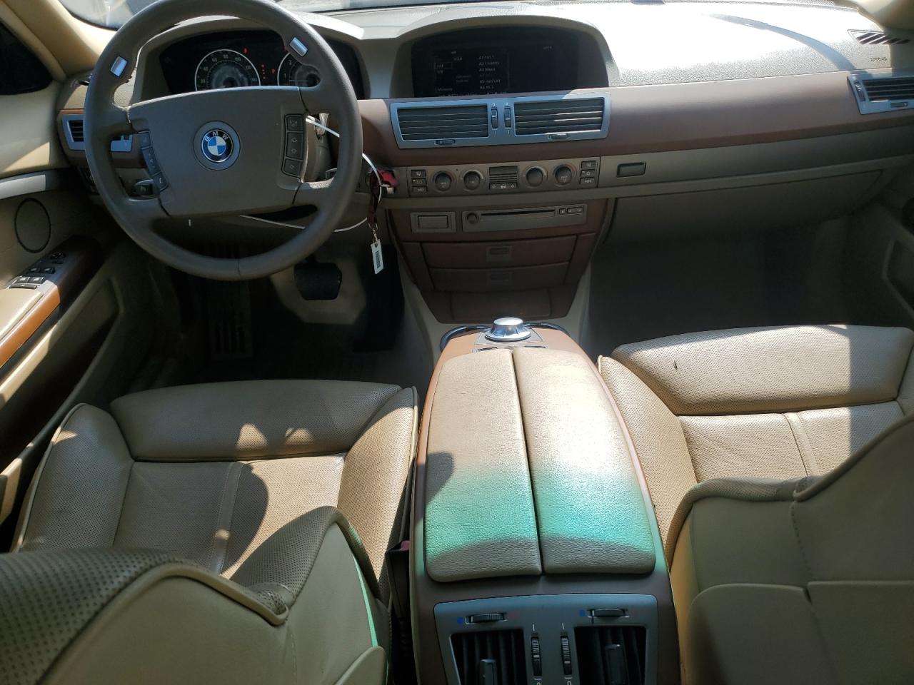 2003 Bmw 745 I Black vin: WBAGL63403DP67350
