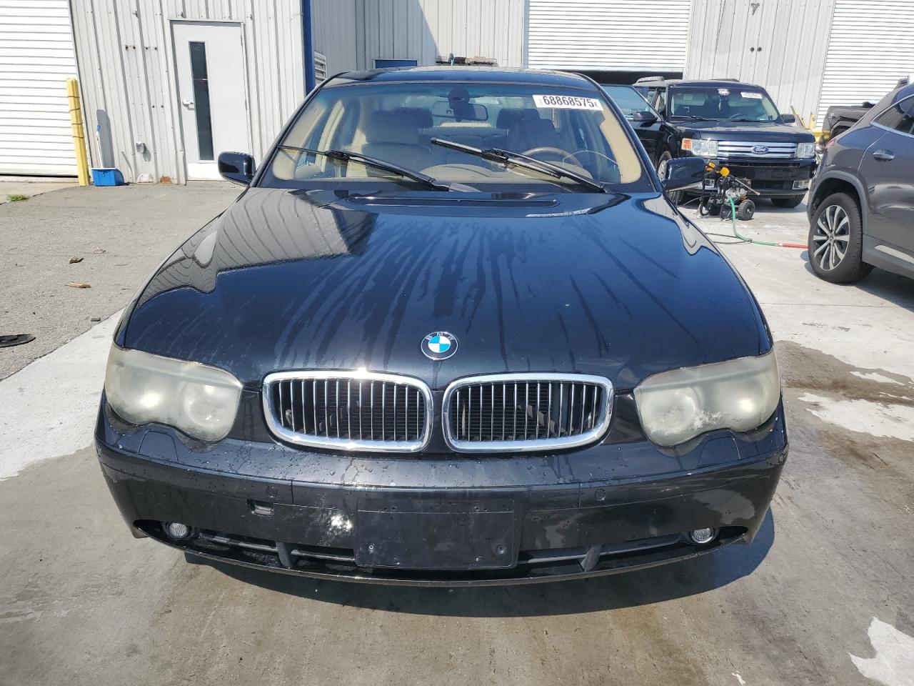 2003 Bmw 745 I Black vin: WBAGL63403DP67350
