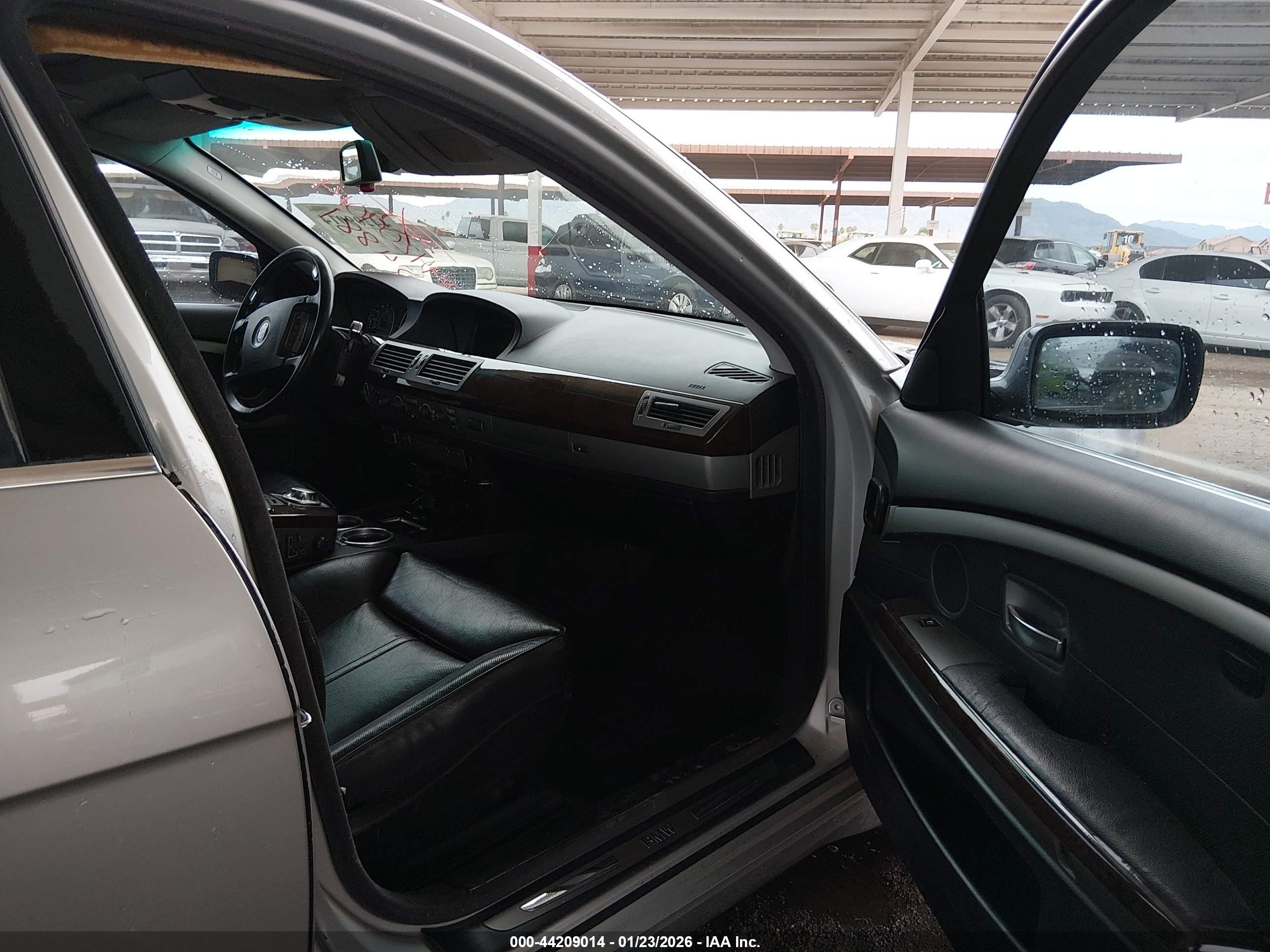 2002 Bmw 745i   Gray vin: WBAGL63412DP54881