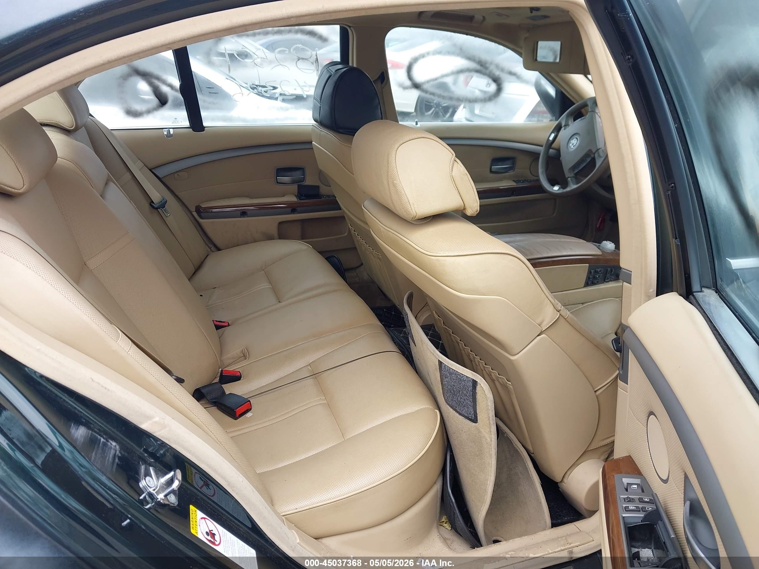2002 Bmw 745i   Green vin: WBAGL63412DP58865