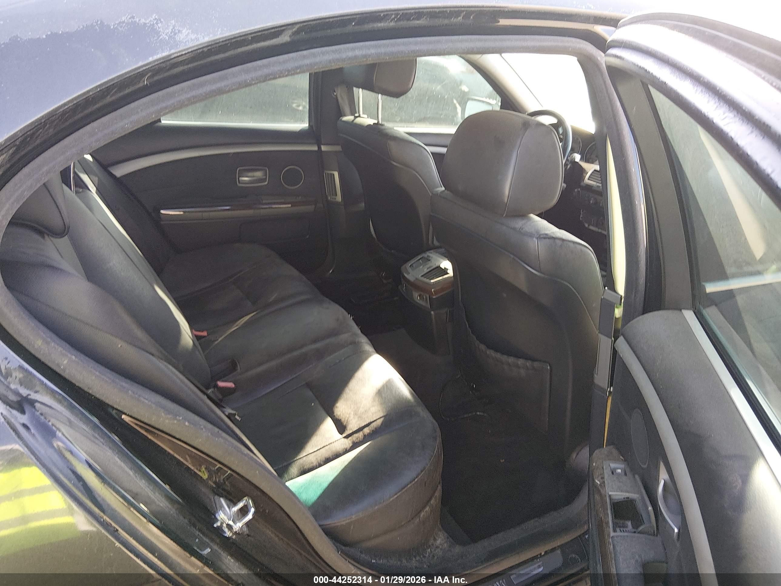 2003 Bmw 745i   Black vin: WBAGL63423DP63106