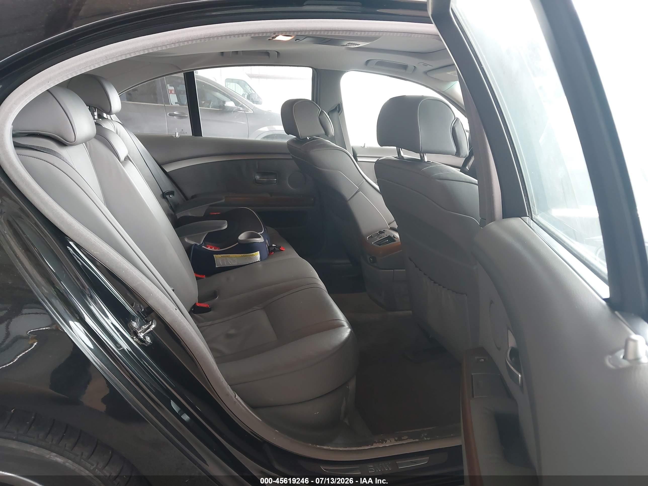 2002 Bmw 745i   Black vin: WBAGL63432DP54588
