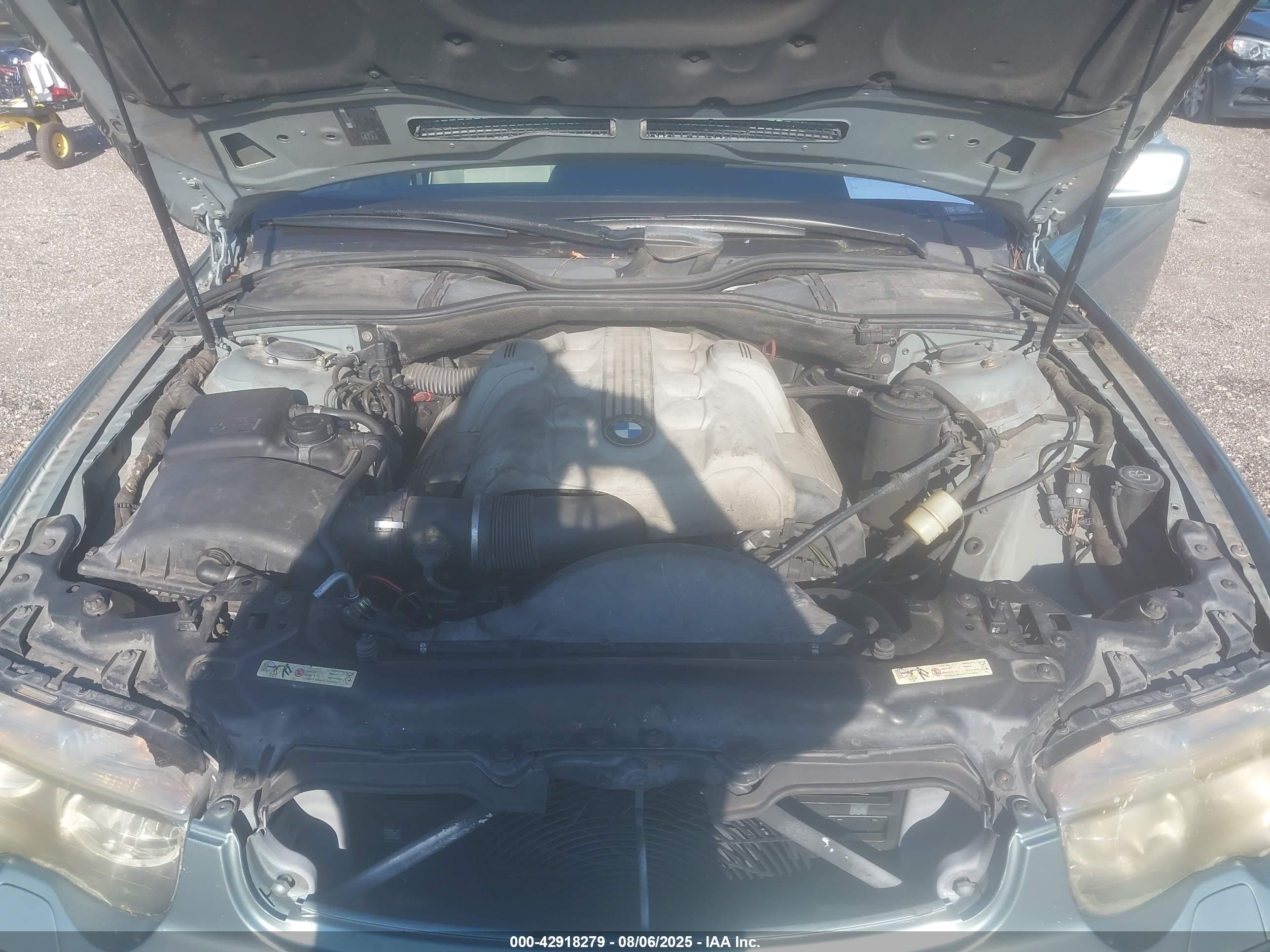 2003 Bmw 745i   Light Blue vin: WBAGL63433DP62353