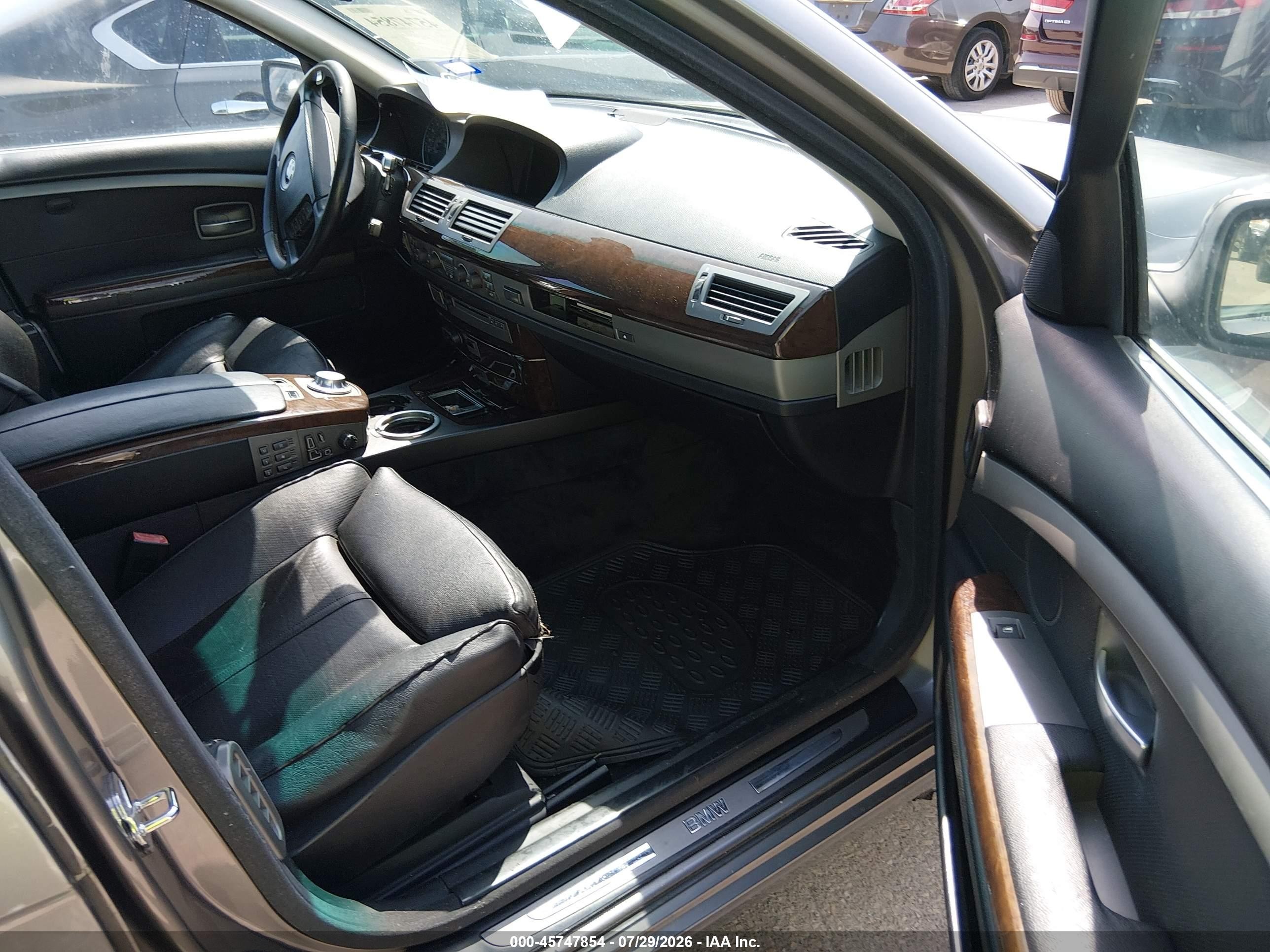 2003 Bmw 745i   Gray vin: WBAGL63443DP61664