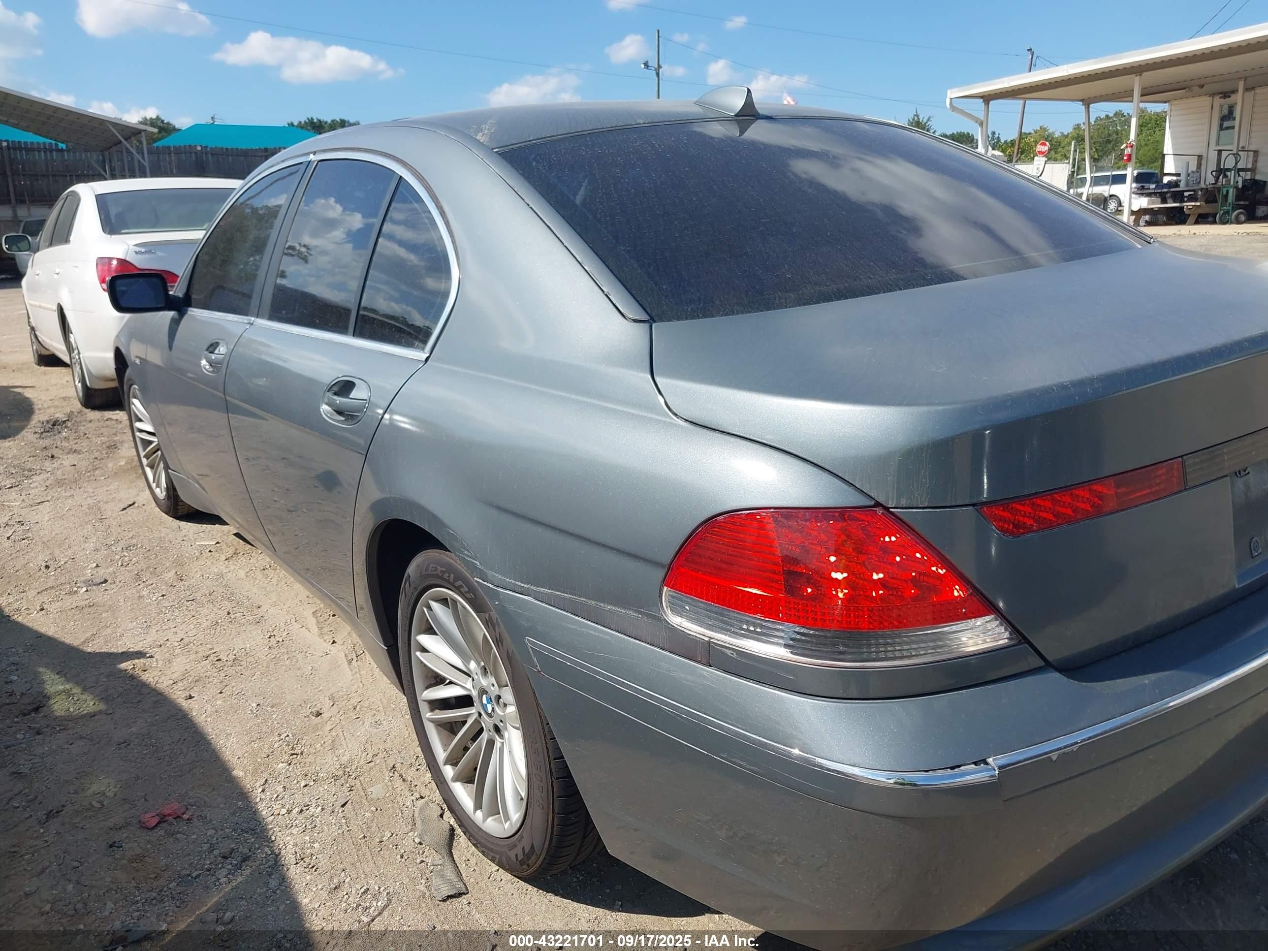 2004 Bmw 745i   Gray vin: WBAGL63444DP71192